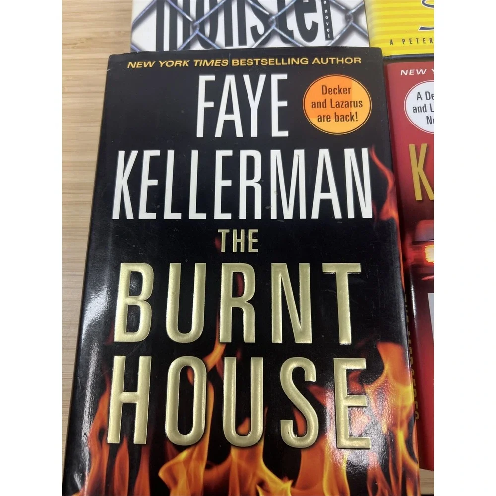 Jonathan & Faye Kellerman Mystery Thriller Hardcover Books w/ DJ Lot‎ (5)